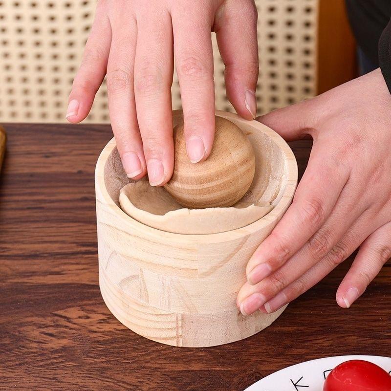 1 Set Wooden Dumpling Maker -  - Dumpling Press Set 评论和价格