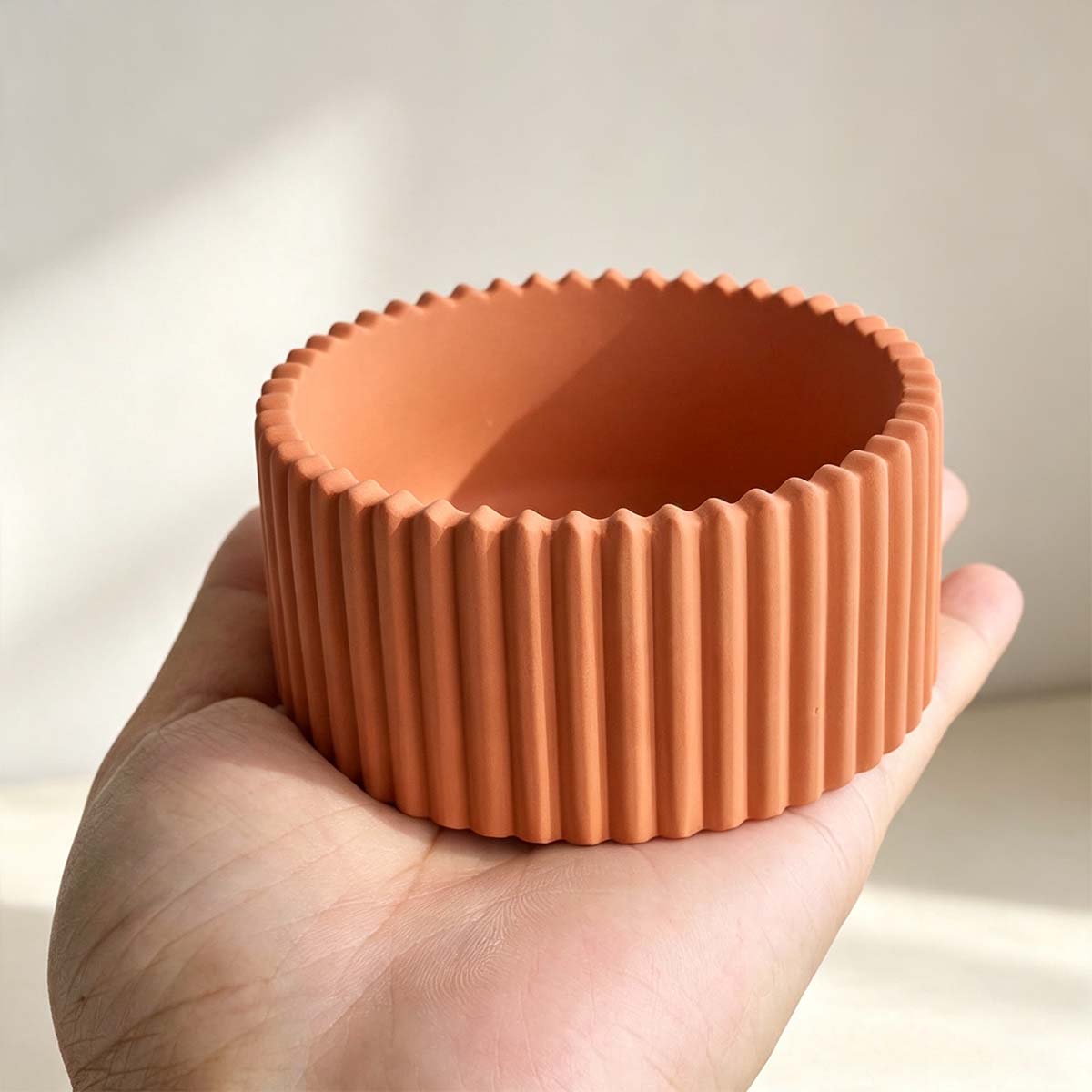 Round Striped Candle Jar Silic - Potsticker Mold 评论和价格