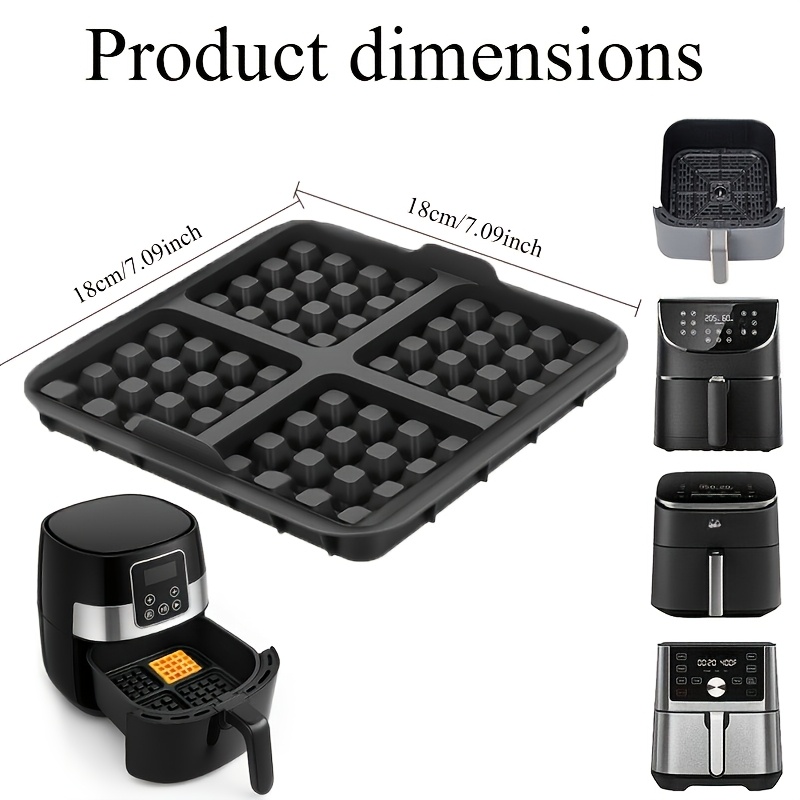 Square Waffle Mold, Non-Stick  - Egg Waffle Pan 评论和价格