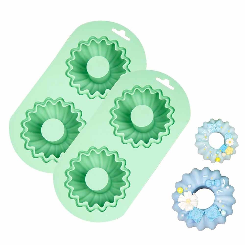 Easy to Demold 2-Cavity Doughn - Donut Mold Silicone 评论和价格