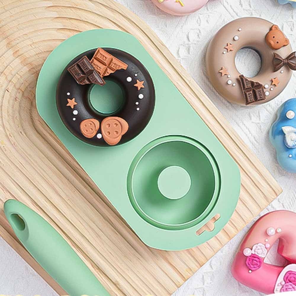 Easy to Demold 2-Cavity Doughn - Donut Mold Silicone 评论和价格