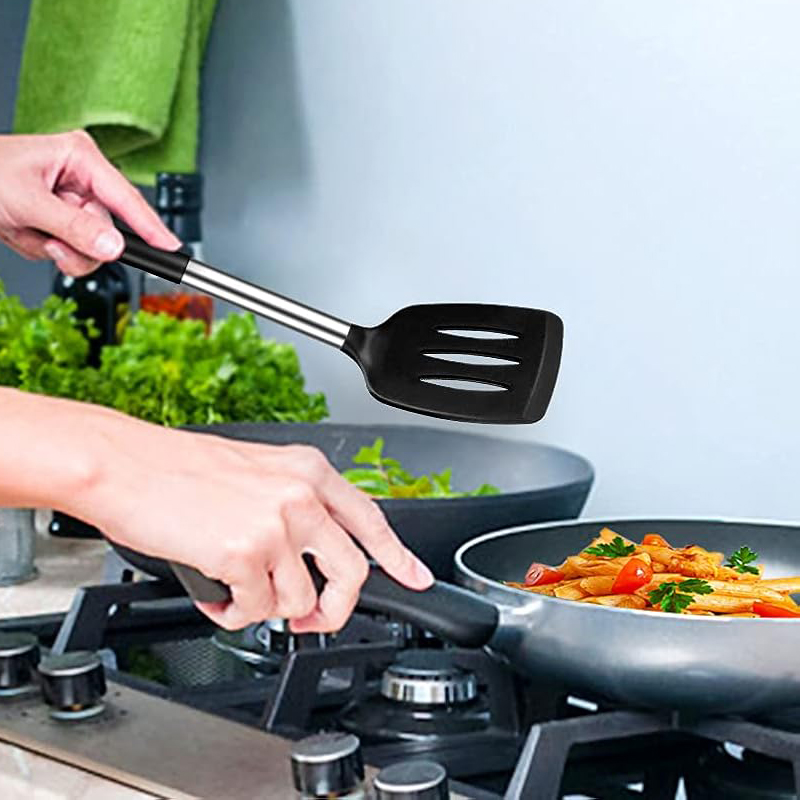 2Pcs Silicone Spatula Set Heat - Okonomiyaki Spatula 评论和价格