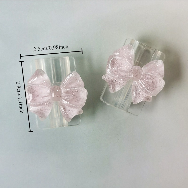 2Pcs Korean Bow INS Clear Cute - Spring Roll Wrapper 评论和价格