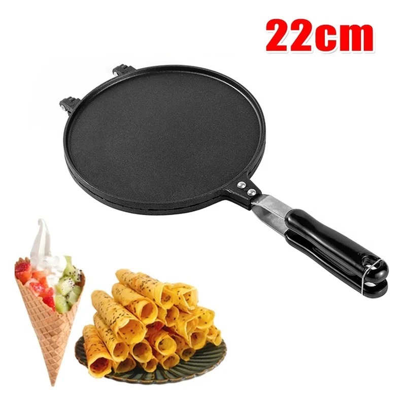 22cm Non-Stick Egg Roll Waffle - Egg Waffle Pan 评论和价格